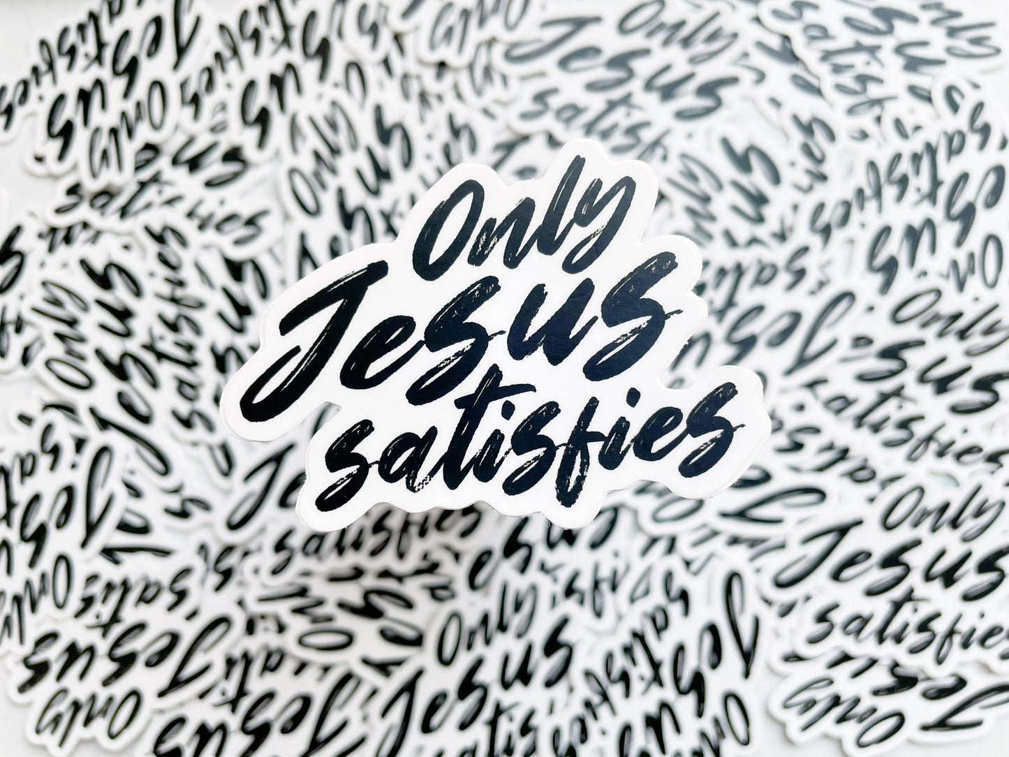 Only Jesus Sticker
