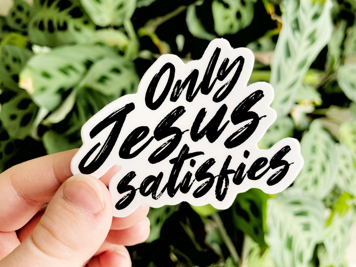 Only Jesus Sticker