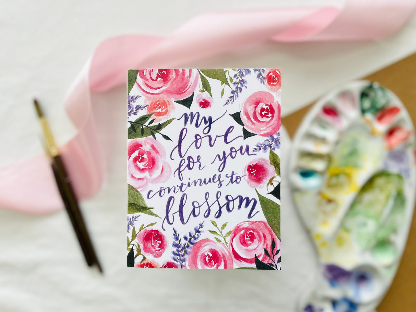 Love Blossoms Card