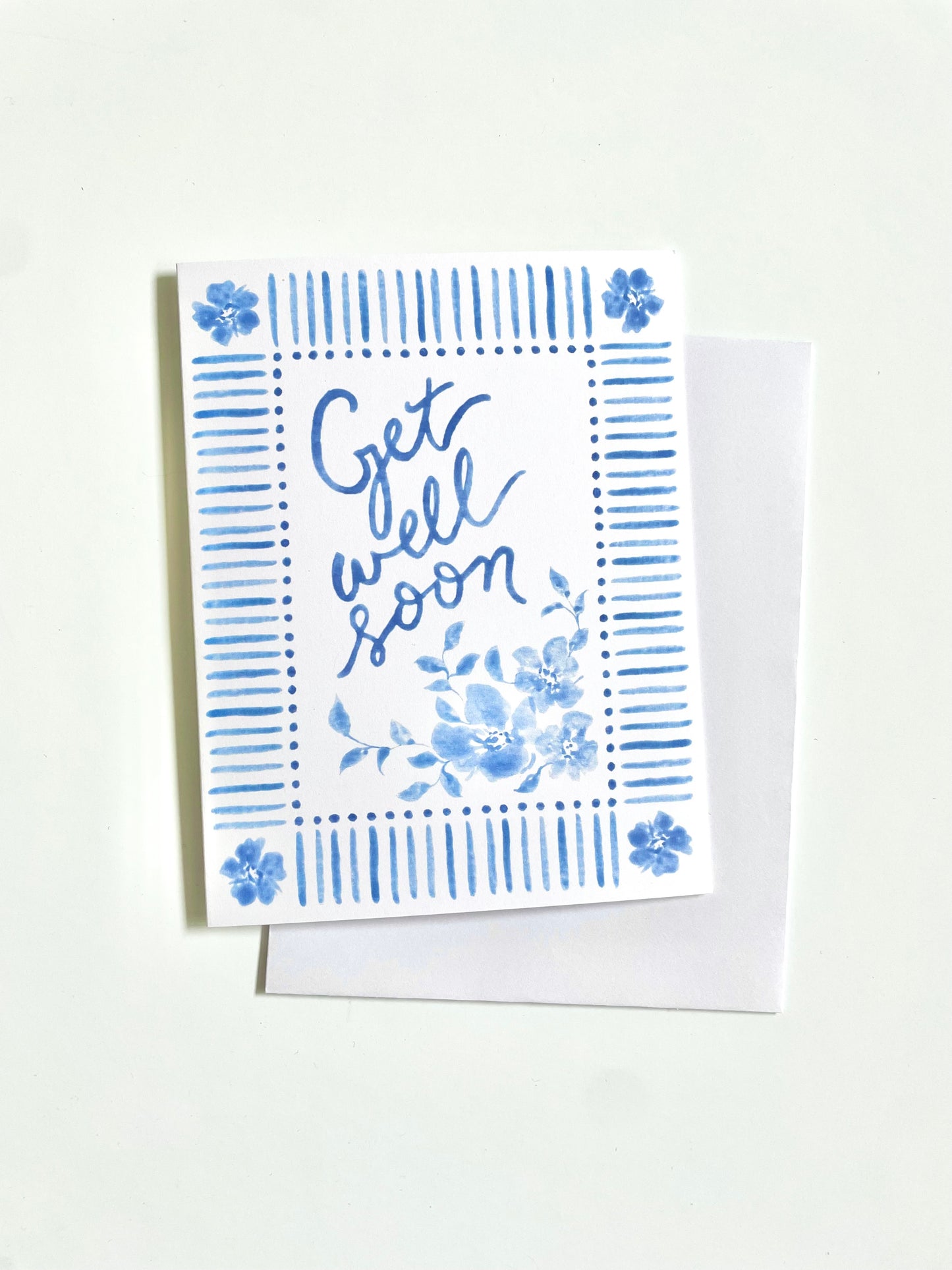 Get Well Soon Watercolor Card