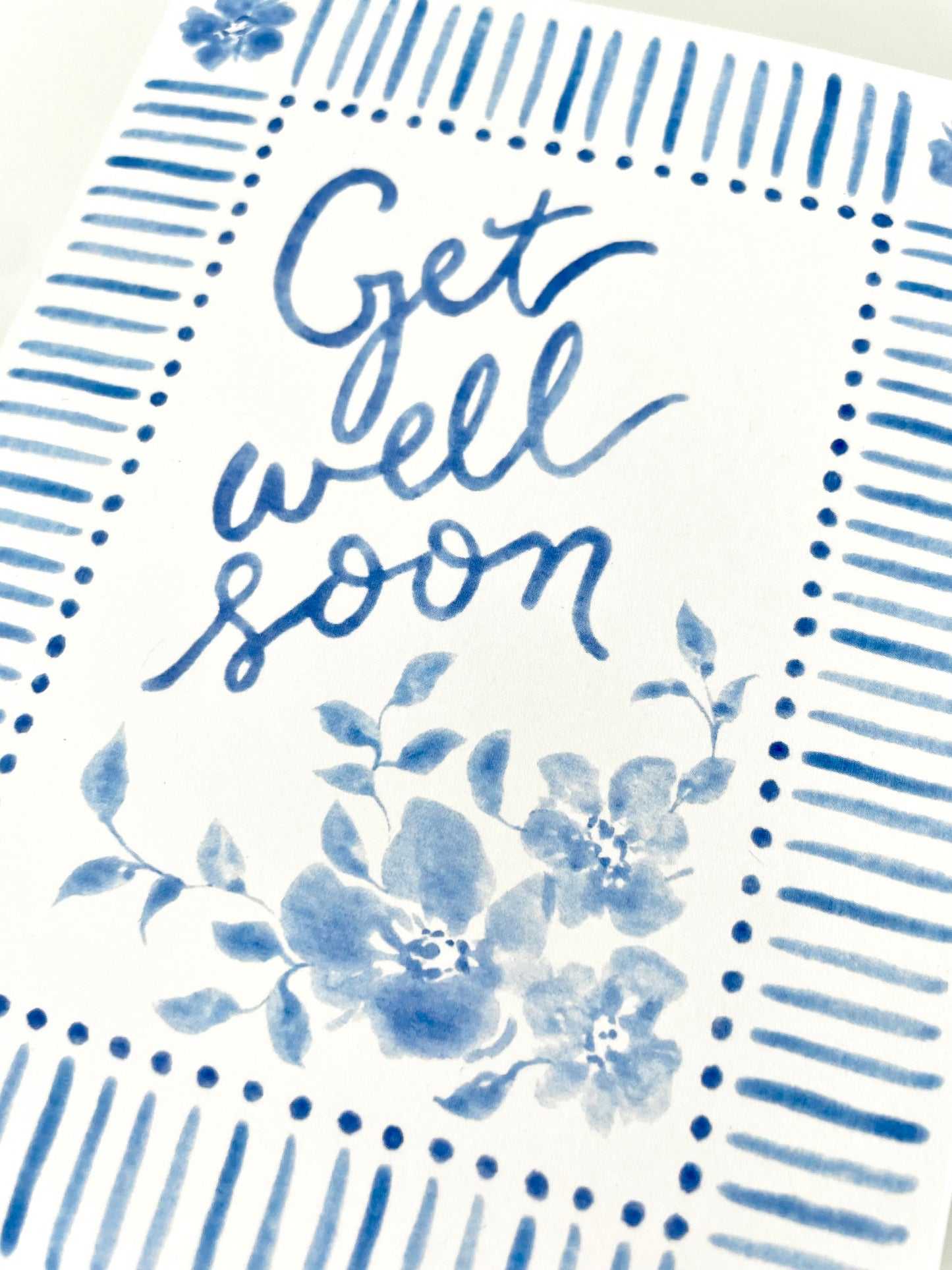 Get Well Soon Watercolor Card