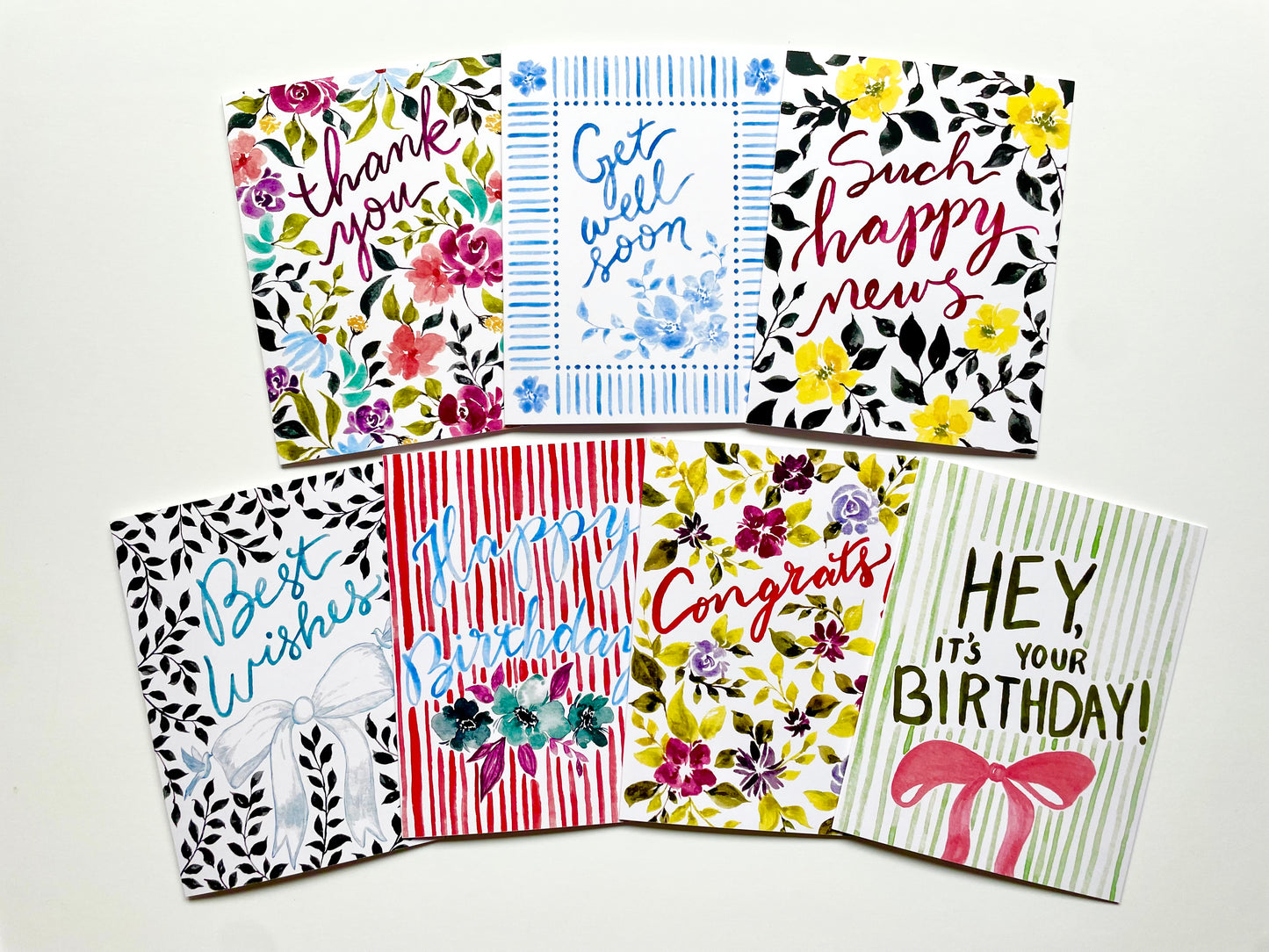 Such Happy News Floral Card