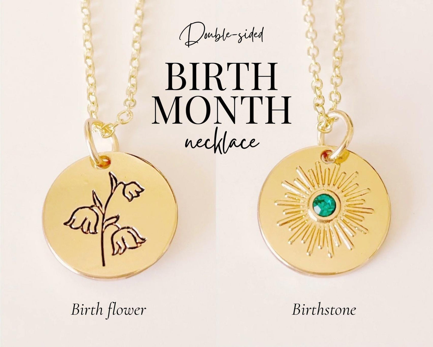 Birth Month Necklace