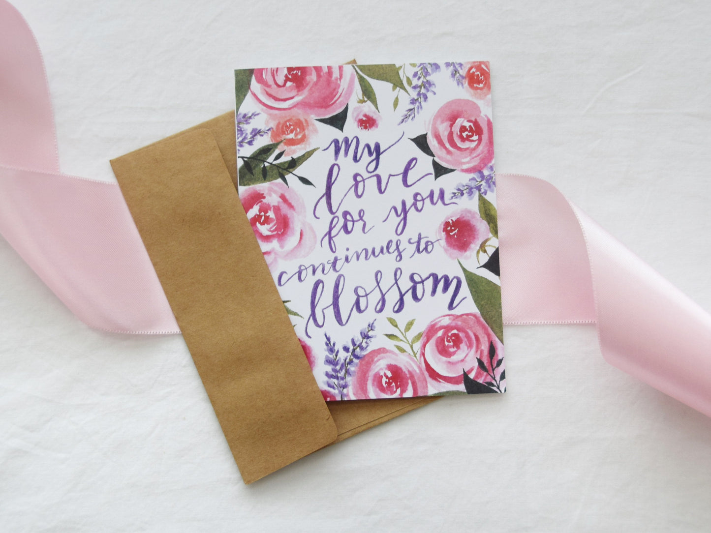 Love Blossoms Card
