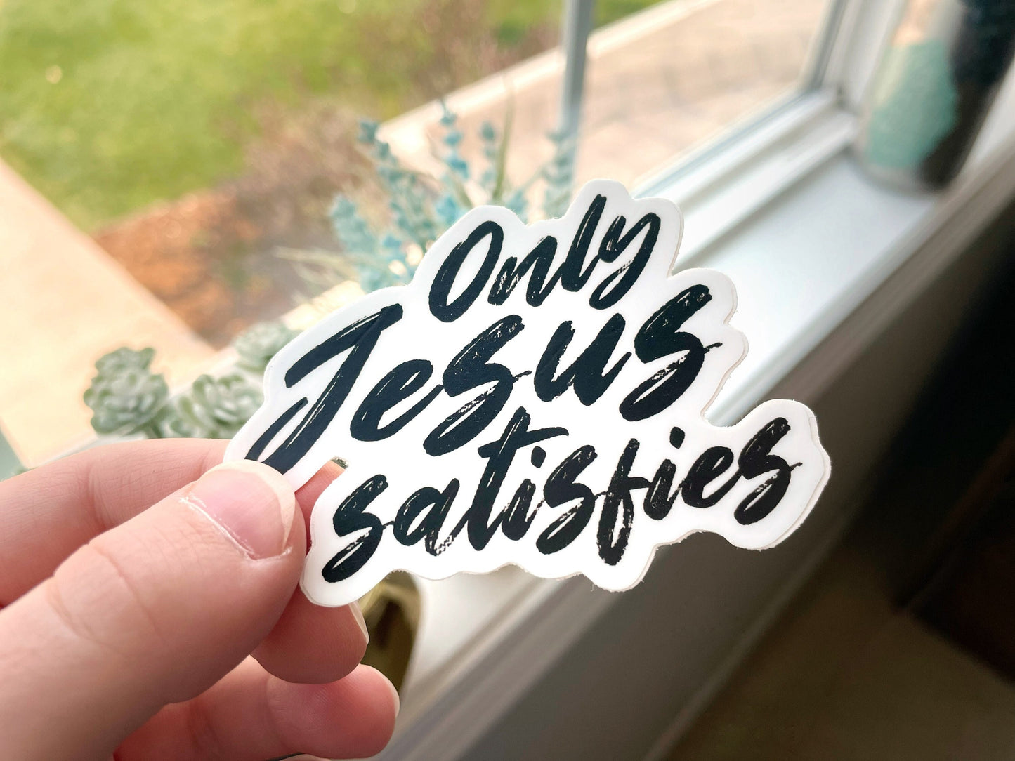 Only Jesus Sticker
