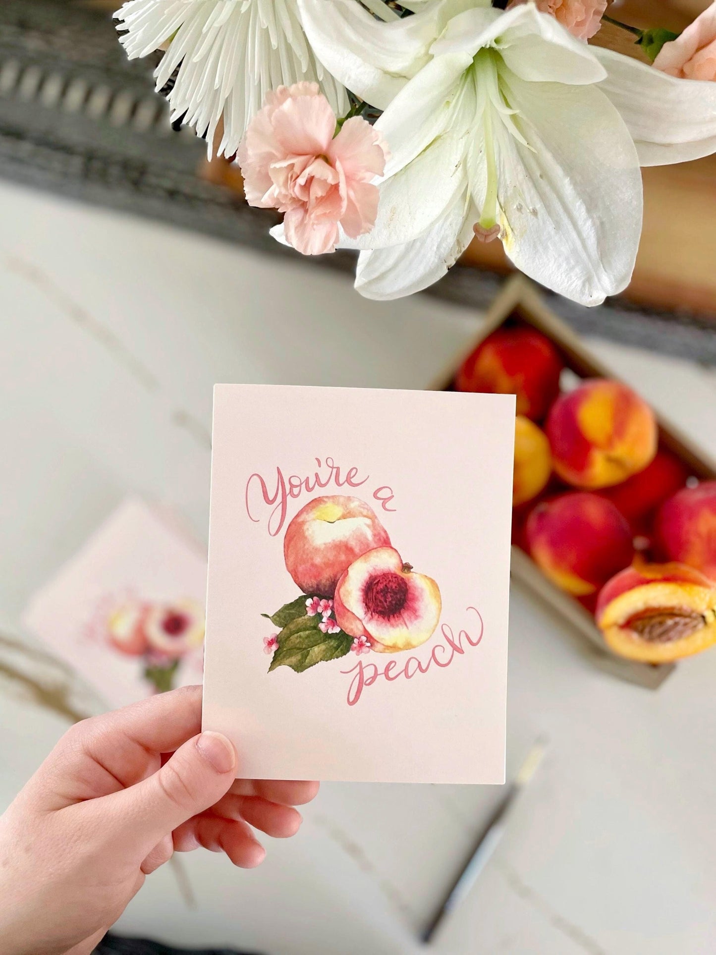 You’re A Peach Card
