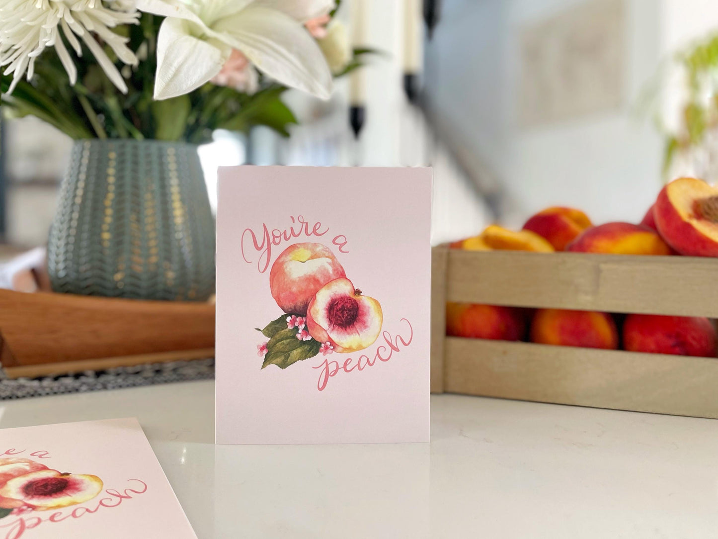 You’re A Peach Card