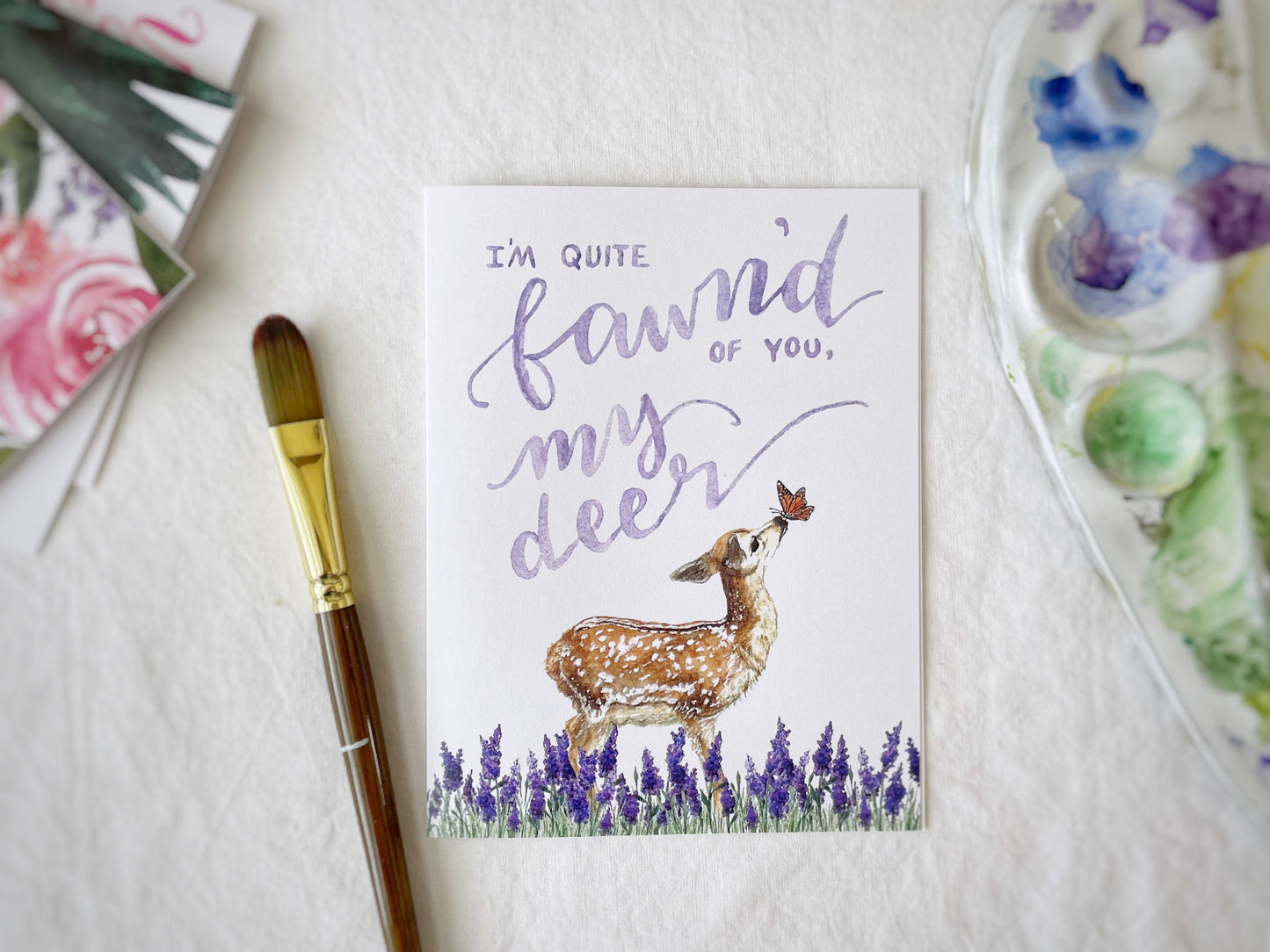 Fawn’d of You Card